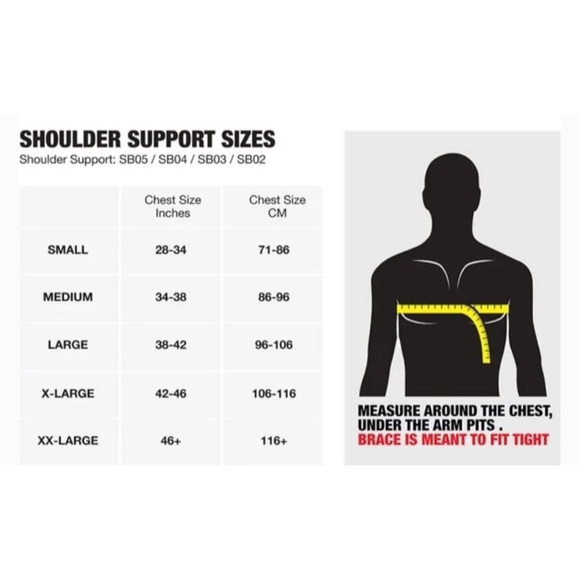 EVS SB05 Dual X Strap Shoulder Brace Size S - Picture 5 of 8